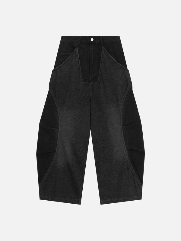 Fvshya Patchwork Super Baaggy Barrel Jeans