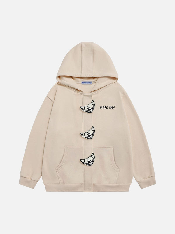Fvshya Heart Wing Hoodie
