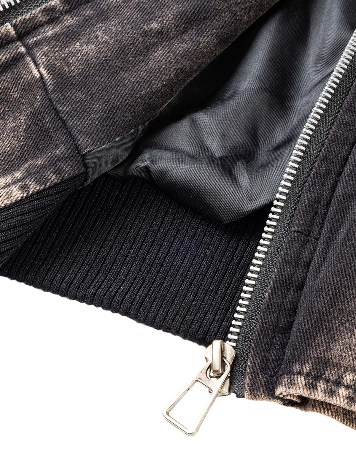 Fushya High Street Distressed Washed Work Jacket