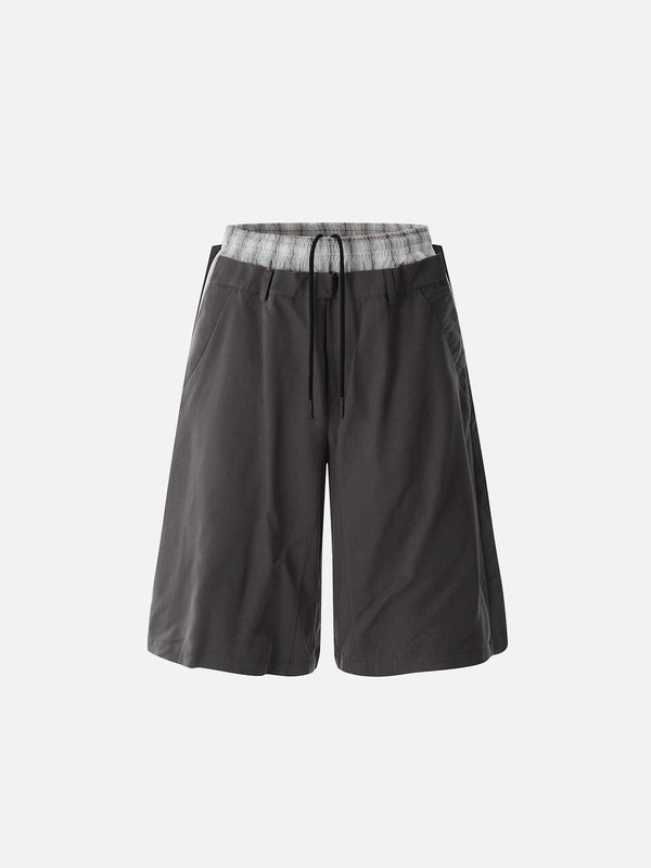 Fvshya Double Waist Baggy Shorts