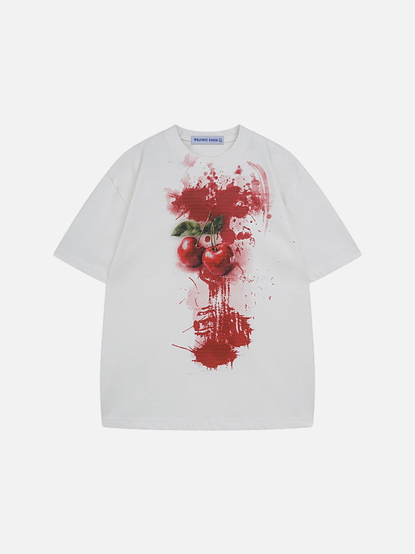 Fvshya Cherry Print Tee