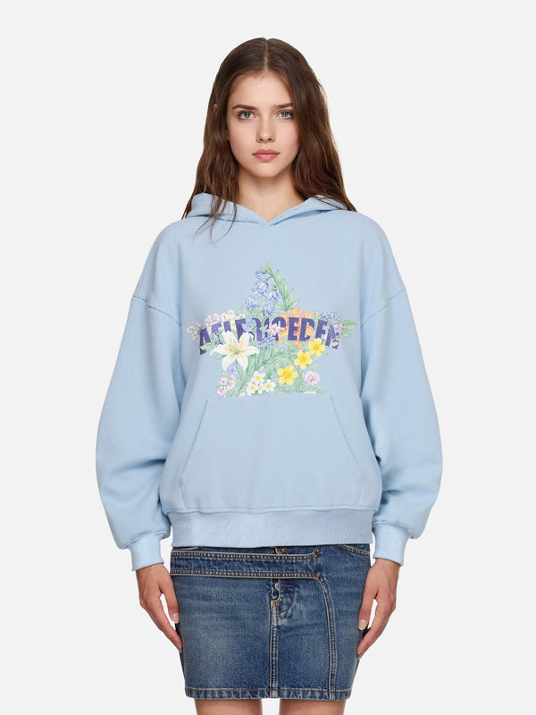 Fvshya Floral Eden Star Pullover Hoodie
