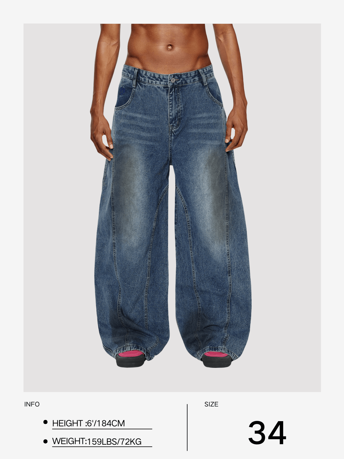 Fushya Faggy Baggy Jeans