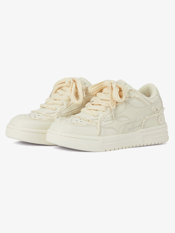 Fvshya Casual White Board Shoes