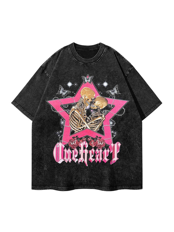 Fvshya Hip Hop Skull T-shirt