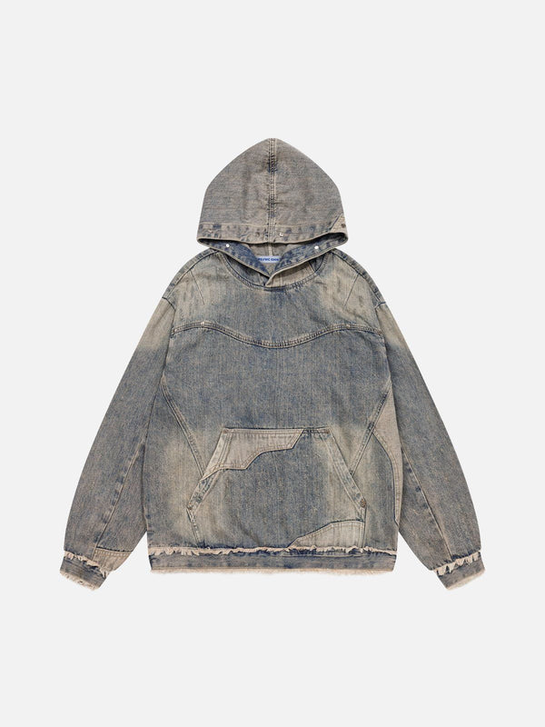 Fushya Mud Dyeing Washed Hoodie
