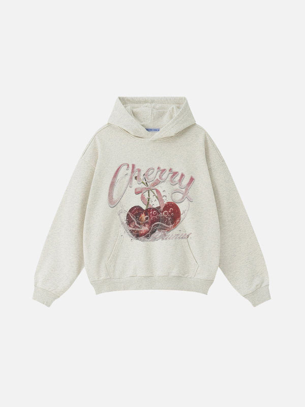 Fvshya Cherry Print Hoodie