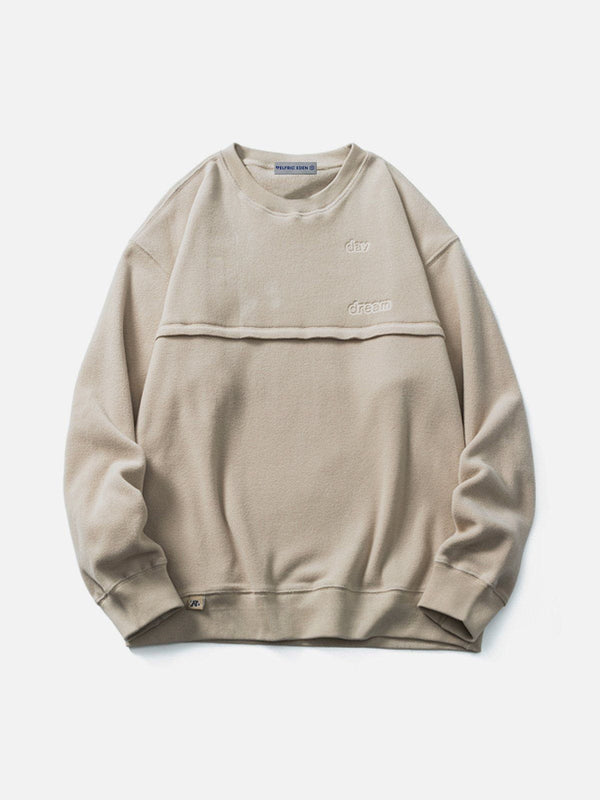 Fvshya Fringe Patchwork Sweatshirt