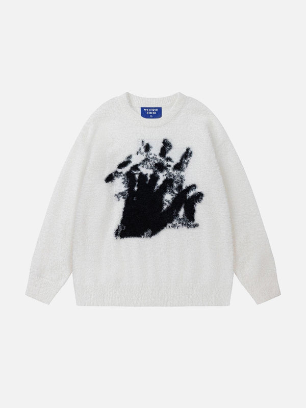 Fvshya Hand Graphic Sweater