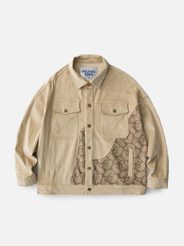 Fushya Irregular Patchwork Bandana Jacket
