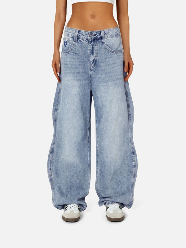 Fvshya Super Baaggy Barrel Jeans