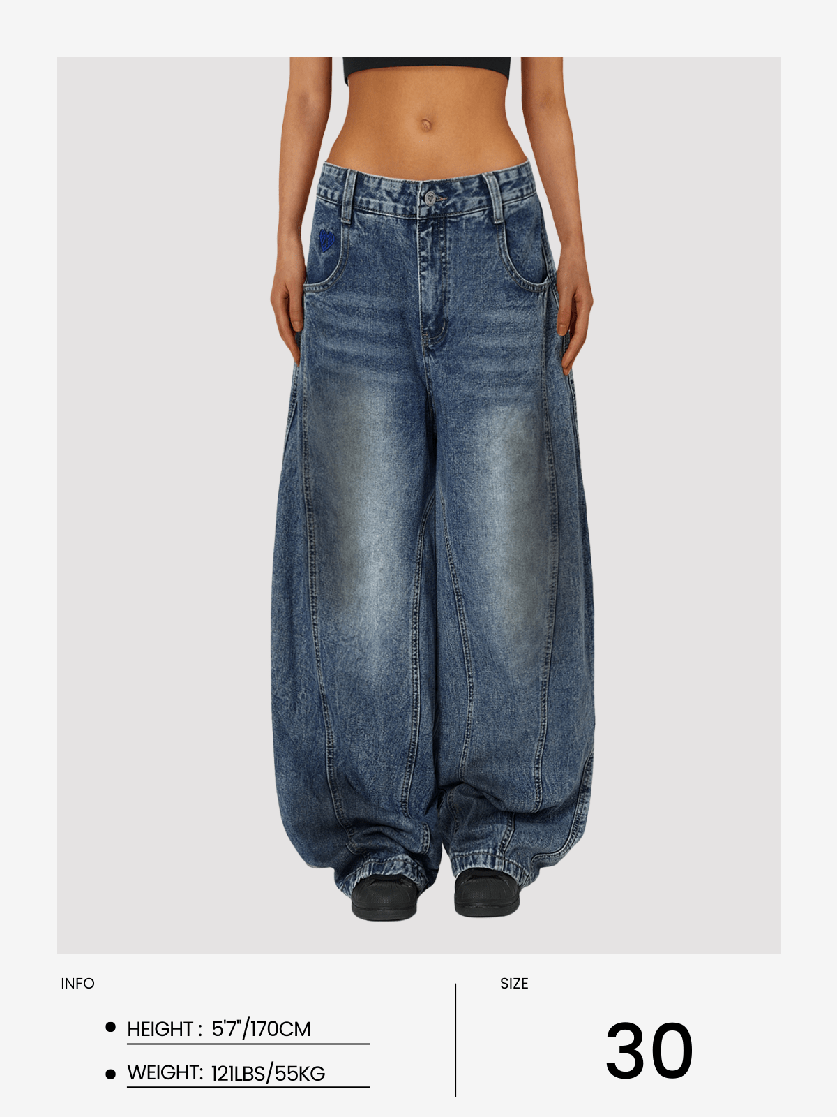 Fushya Faggy Baggy Jeans